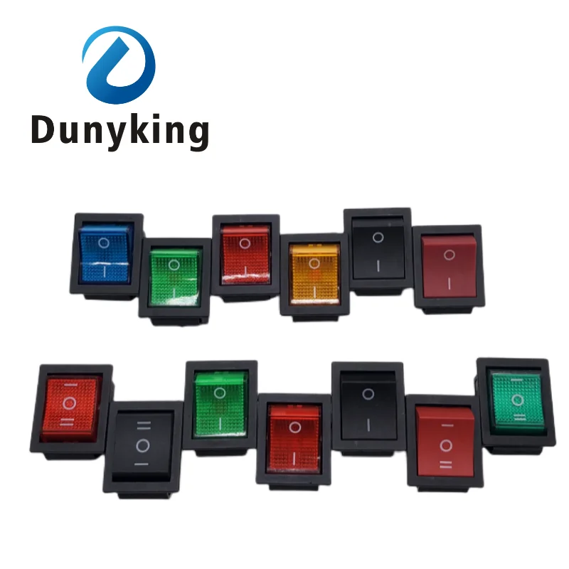 5/10 шт. переключатель питания KCD4, 2 / 3 положения, 4/6 контактов, электрическое оборудование с фотопереключателем 16 А, В переменного тока/20 А, В переменного тока