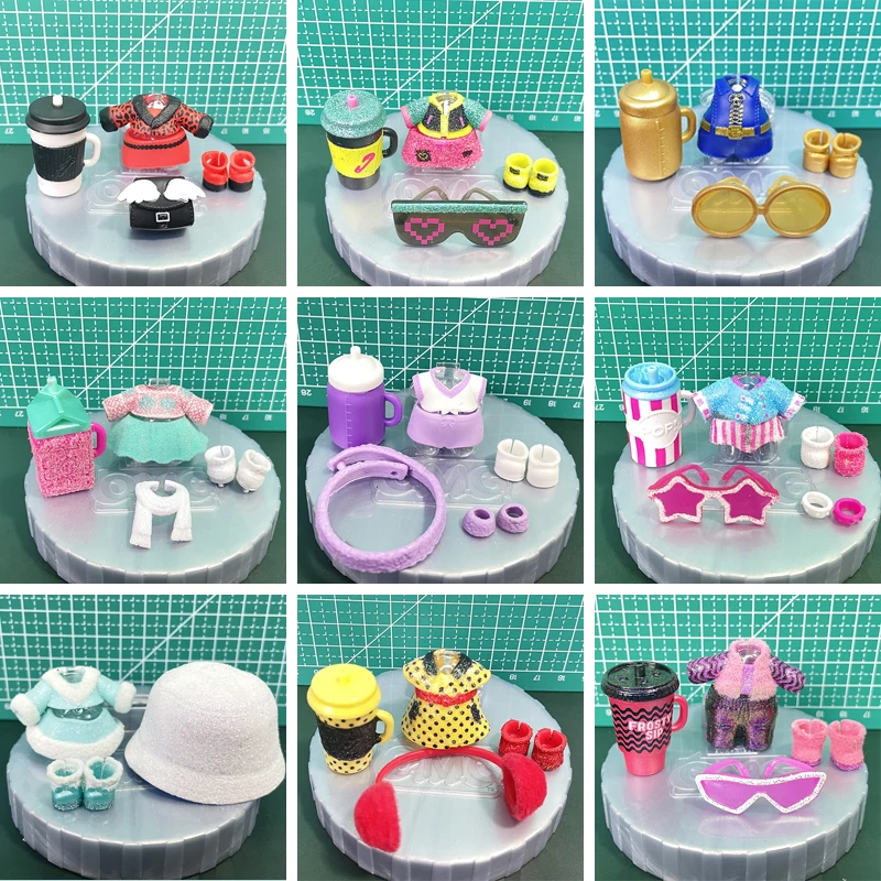 Куклы LOL 8 см кукла старшая сестра официальные аксессуары детское платье игра