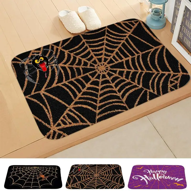 

Halloween Doormat Room Mats Design Carpet Prayer Rug Bath Foot Washable Reusable Outdoor Front Door Mat Anti Slip Rug Home Decor