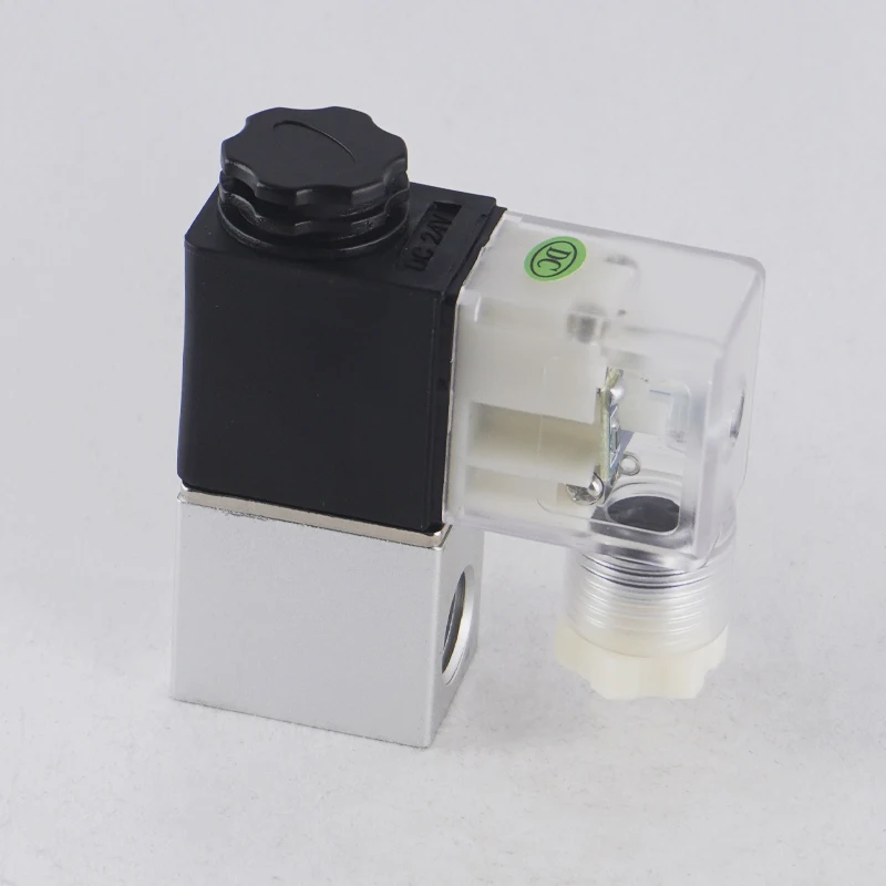 2V025-06 2V025-08 1/8 &quot1/4&quot BSP Электрический шестигранный пневматический управляющий