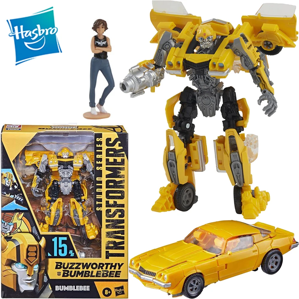 [В наличии] Оригинальные Трансформеры Hasbro Studio Series SS15BB Deluxe Class Bumblebee коллекционные