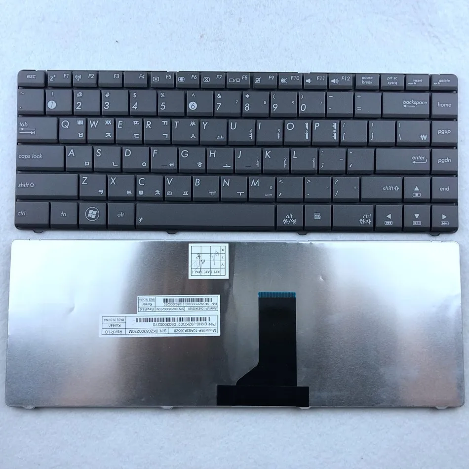 Корейская Клавиатура для ноутбука ASUS K43S K42JZ X43B U41J K42D U31S U31J U31F U35J P31S N43 N43S N43SL P43 X44H KR