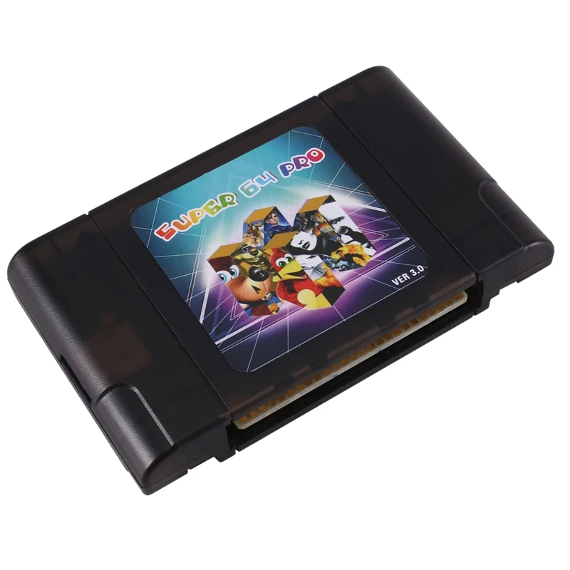 

HOT-For Everdrive 64 PRO For N64 Console OS3.0 Retro Game Gards 340 Games In It