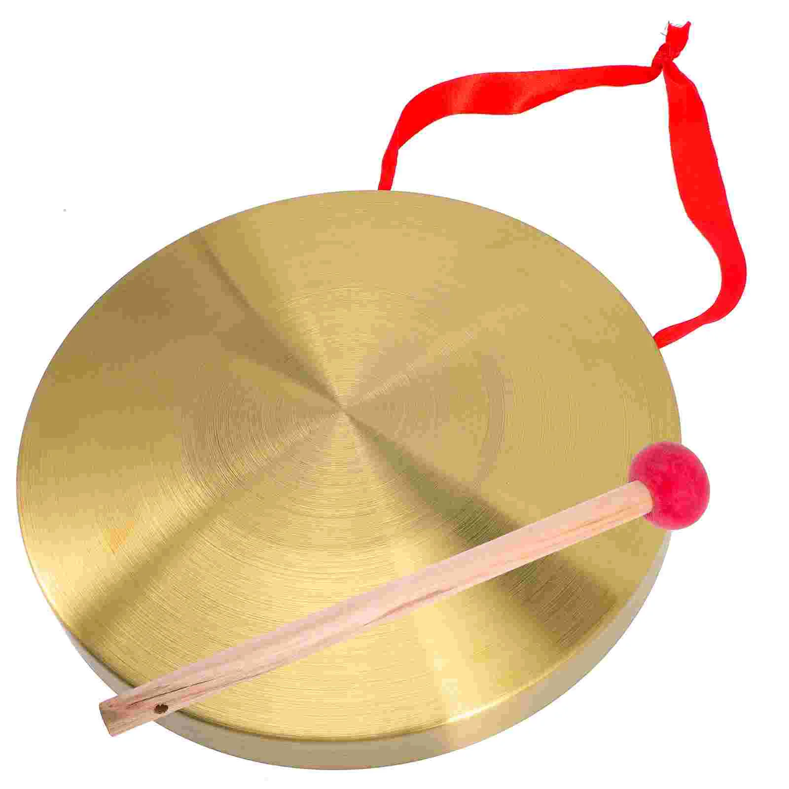 

Toys Kids Chinese Gong Large Gong Cymbal Metal Clapper Loud Gong Portable Gong Toy Percussion Gong