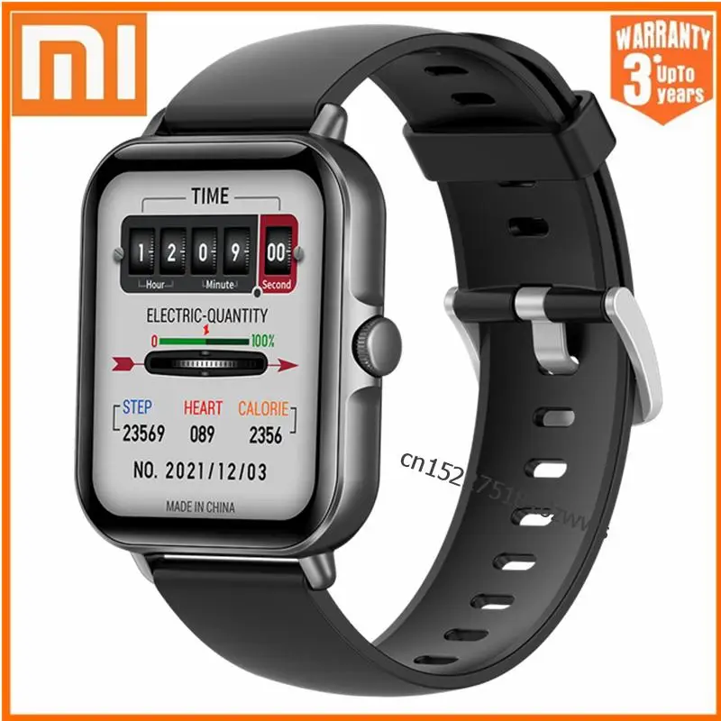 

Xiaomi Men Smart Watch Voice Assistant Bluetooth Call Fitness Tracker Heart Rate Monitor Women Smart Watch for Ios Android