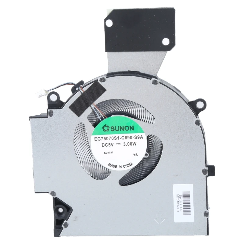 Вентилятор охлаждения процессора и графического ноутбука для OMEN 7/8 16-B 16-C TPN-Q265