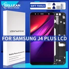 Оригинальный дисплей 6,0 дюйма J4 Plus для Samsung Galaxy J6 Plus, сенсорный ЖК-экран с цифровым преобразователем J610 J610F J610FN в сборе