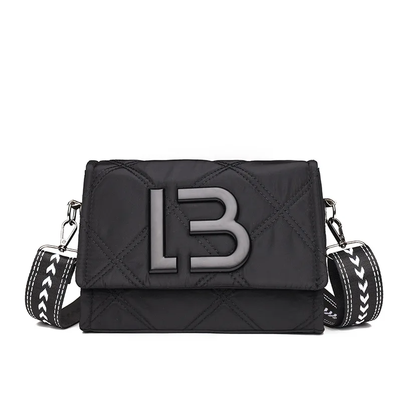 

2023 New Trend Crossbody Shoulder Bags for Women Nylon Handbags Spanish Style High Quality Small Square Luxury Brand Bags