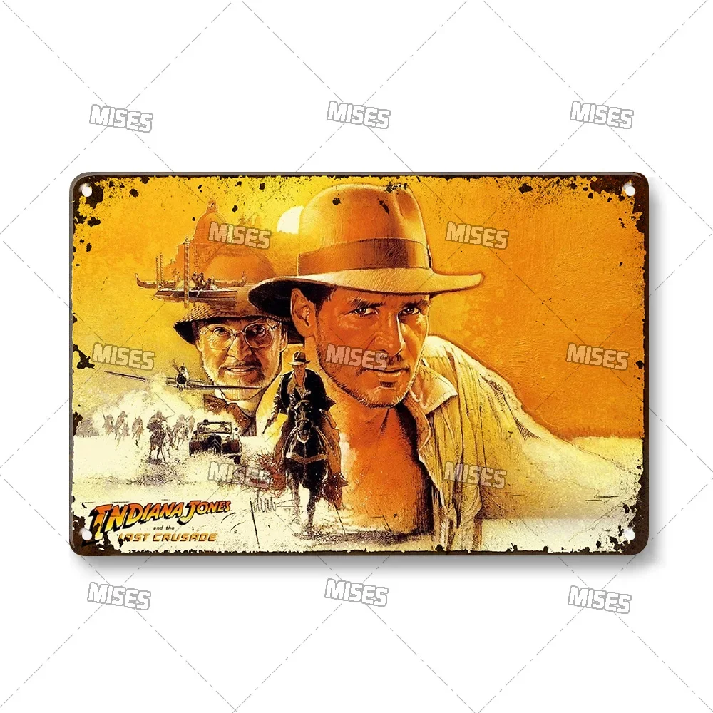 

Металлическая табличка Индиана Джонс Mises