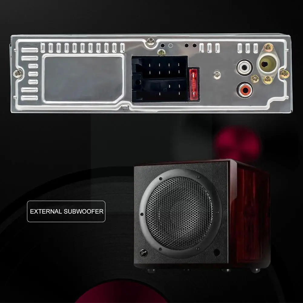 

12v Universal Car Radio Colorful Lights M-11 Dual Usb Player V Disk Light U Card Bluetooth Tf Mp3 12 Sound Car Radio Car P6a6