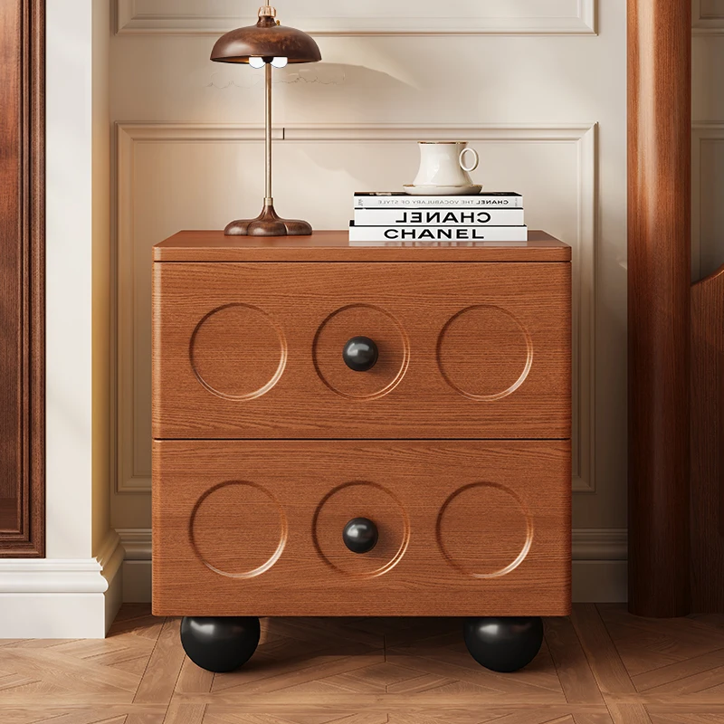 Классическая белая тумбочка деревянный современный европейский роскошный шкаф