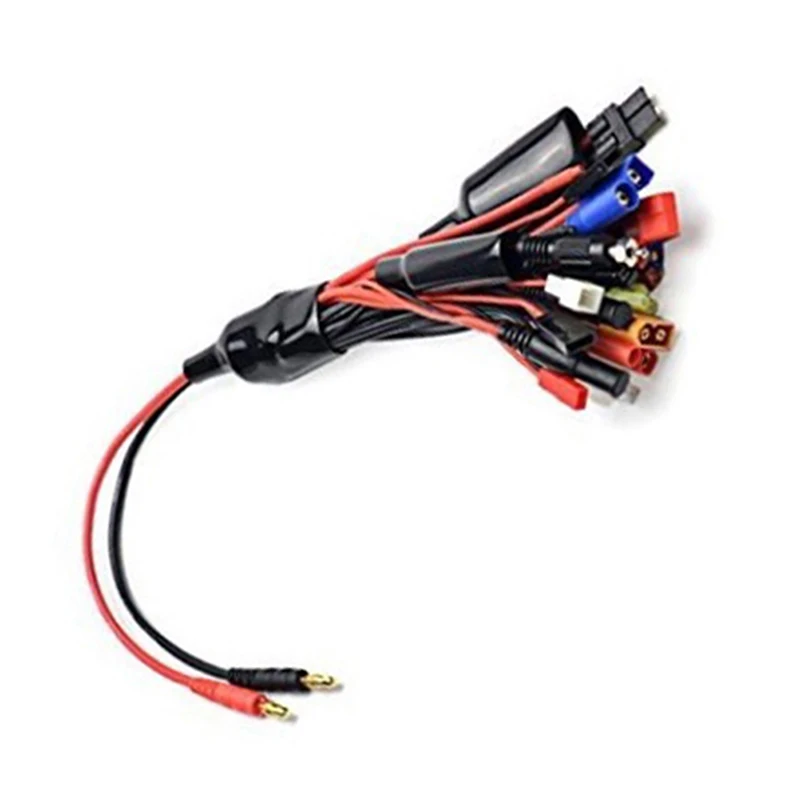 

19 in 1 RC Lipo Battery Multi Charger Adapter Lead Cable Converter Replacement for Traxxas Tamiya RC Car Lipo Battery Charger