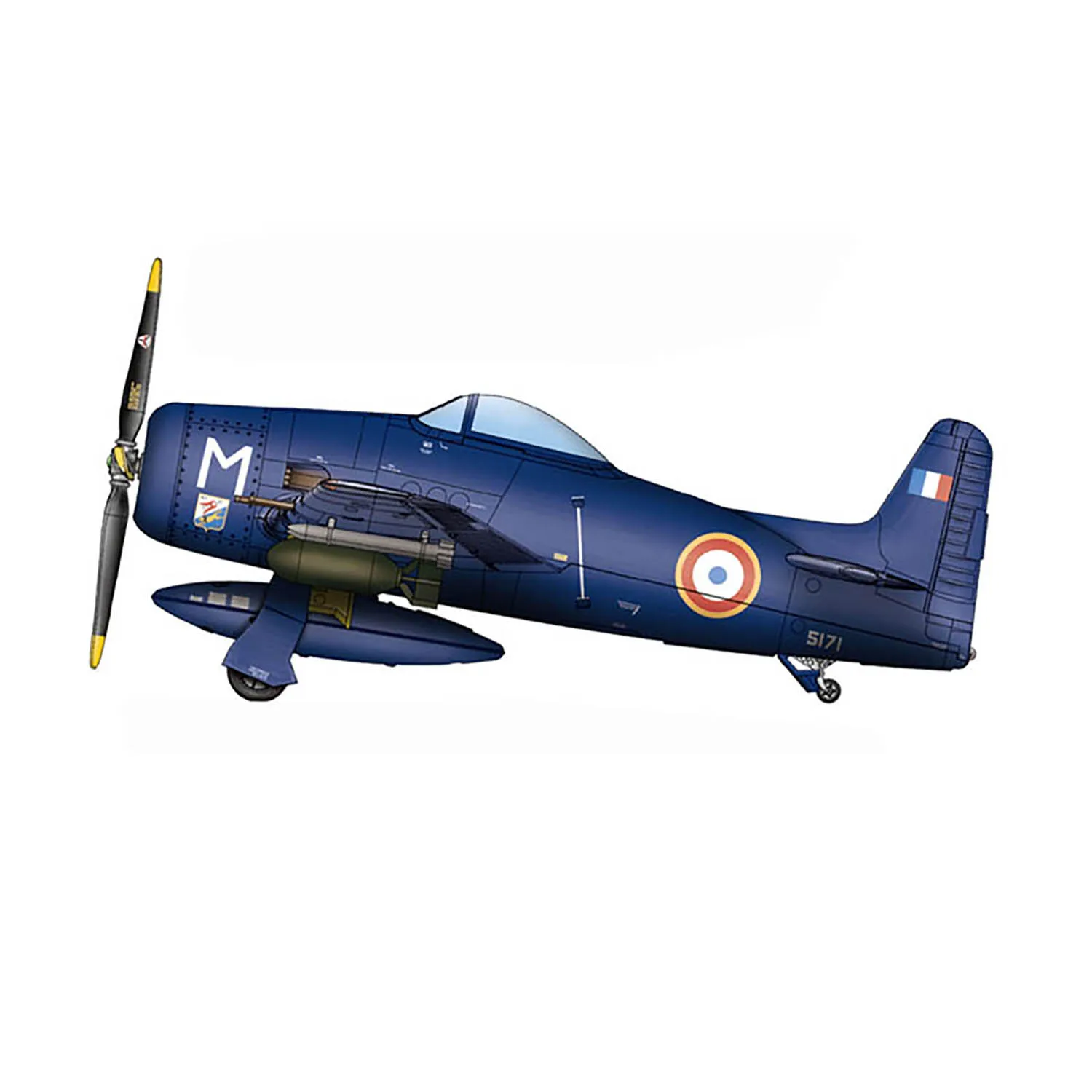 

1/72 Hobby Boss 87268 F8F-1B Bearcat Fighter Airplane Static Aircraft Display Plane Model Kits Collection Toys TH20201-SMT6
