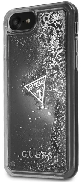 Чехол CG Mobile Guess Glitter Hard для iPhone 7/8/SE 2020 цвет Серебристый |