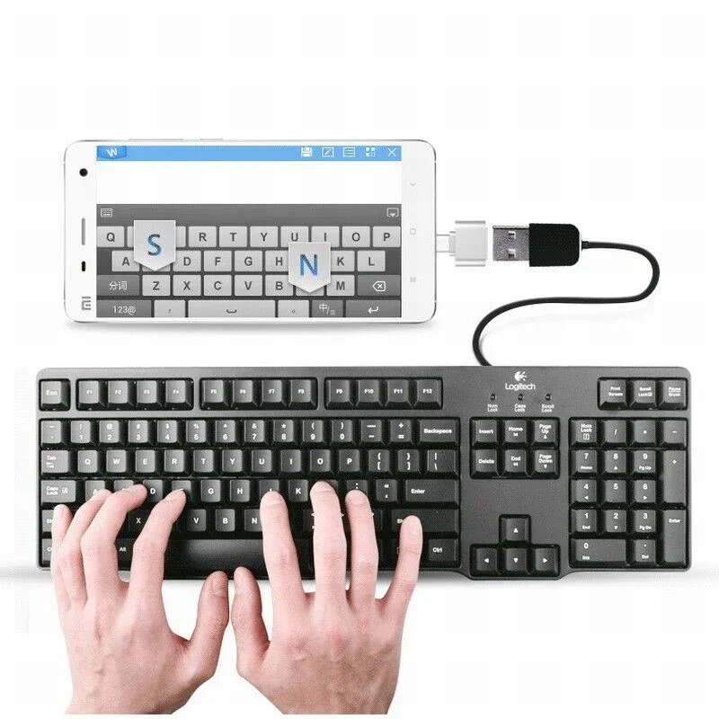 Адаптер USB Type C на адаптер 3 0 Мужской OTG Женский Разъем для передачи данных MacBook Pro