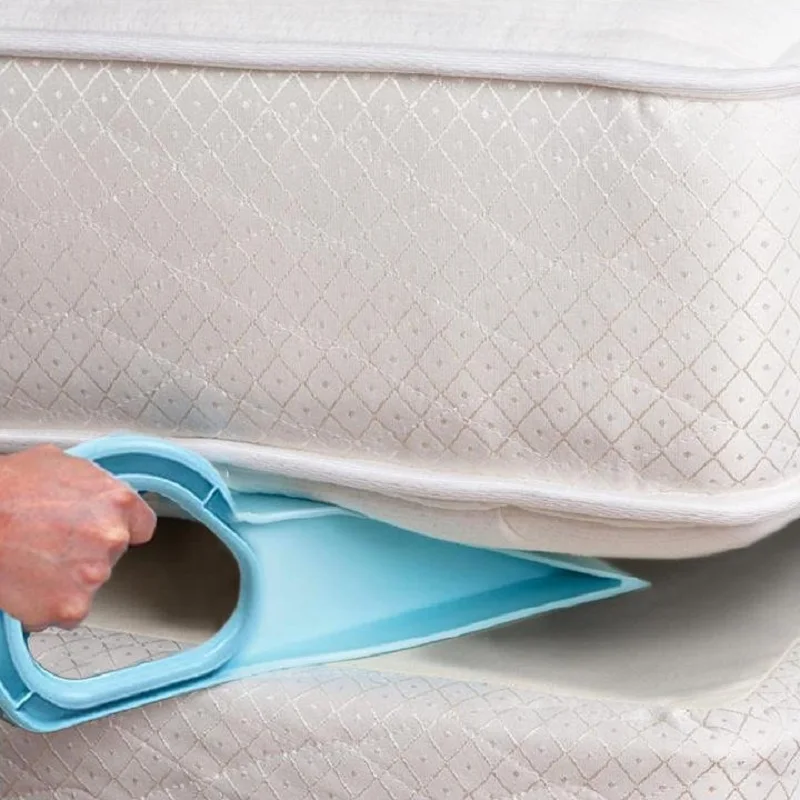 

Ergonomic Mattress Wedge Elevator - Bed Making & Mattress Lifting Handy Tool Alleviate Back Pain Dropshipping