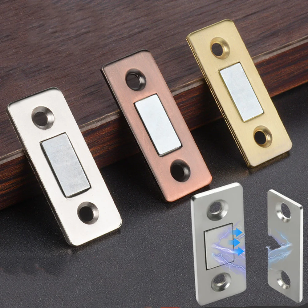 

Super powerful Door Closer Magnetic Thin Door stoppers for Wardrobe Drawers Cabinets Dressers Cupboard Door Furniture Hardware