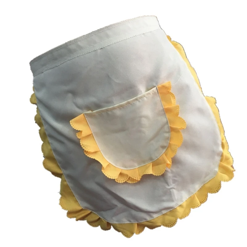 Фартук с рюшами фартук горничной костюм для девочки тематический вечерние пищи