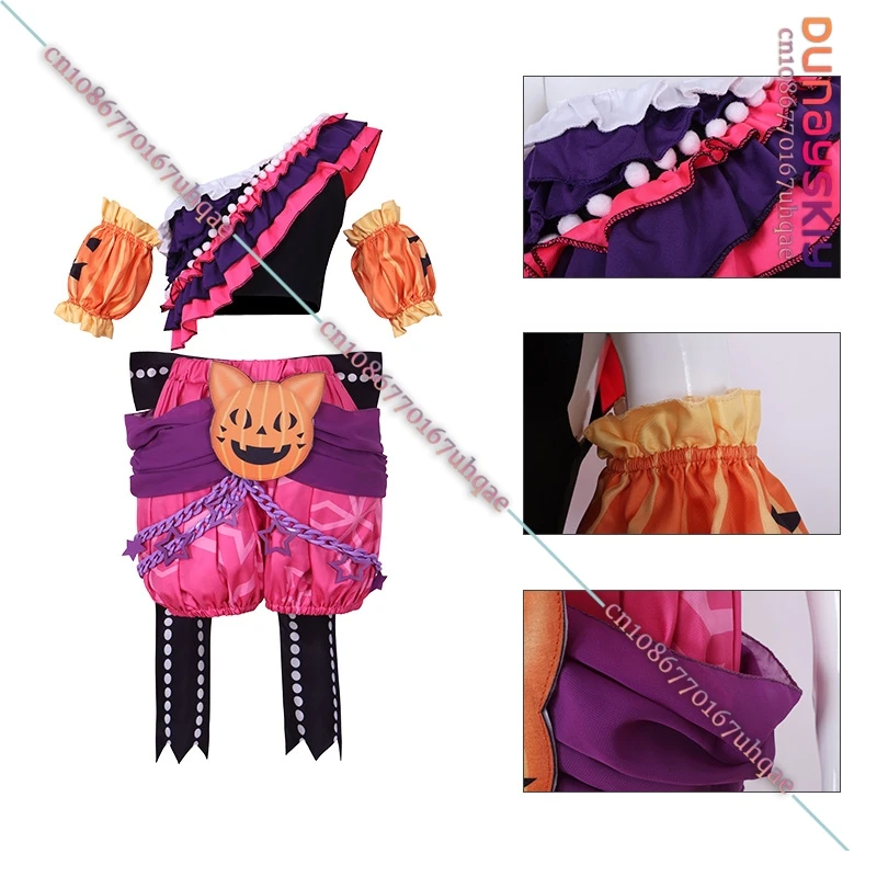 Манака Лаала Косплей Аниме Idol Time Pripara Костюм Парик Поклонные Плечо Топ Униформа