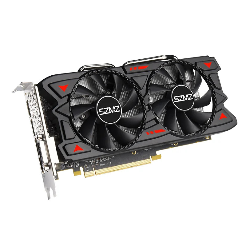 SZMZ новая 100% оригинальная видеокарта Radeon RX 580 8 ГБ GDDR5 256Bit Rx580 графическая карта для