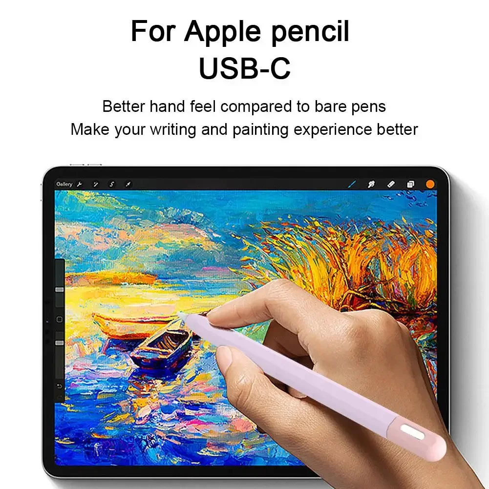 Силиконовый чехол для Apple Pencil 3 защитный iPad ручка-карандаш ручка-держатель
