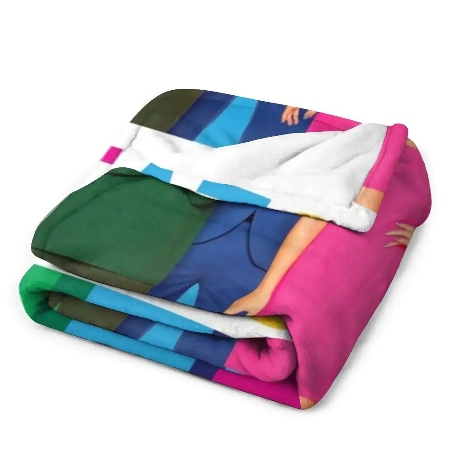 Полноцветное одеяло пентатоникс теплое в клетку для кровати и пледы одеяла детей