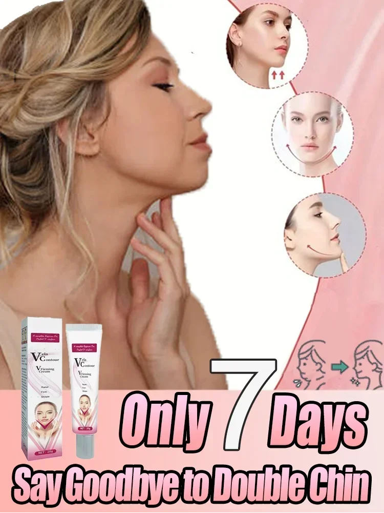 HOT SALE Double Chin V-Shape Face Lifting Cream Krim Kuruskan Muka Buang Lemak Dagu Fat Burning Anti-Aging Cosmetics9189