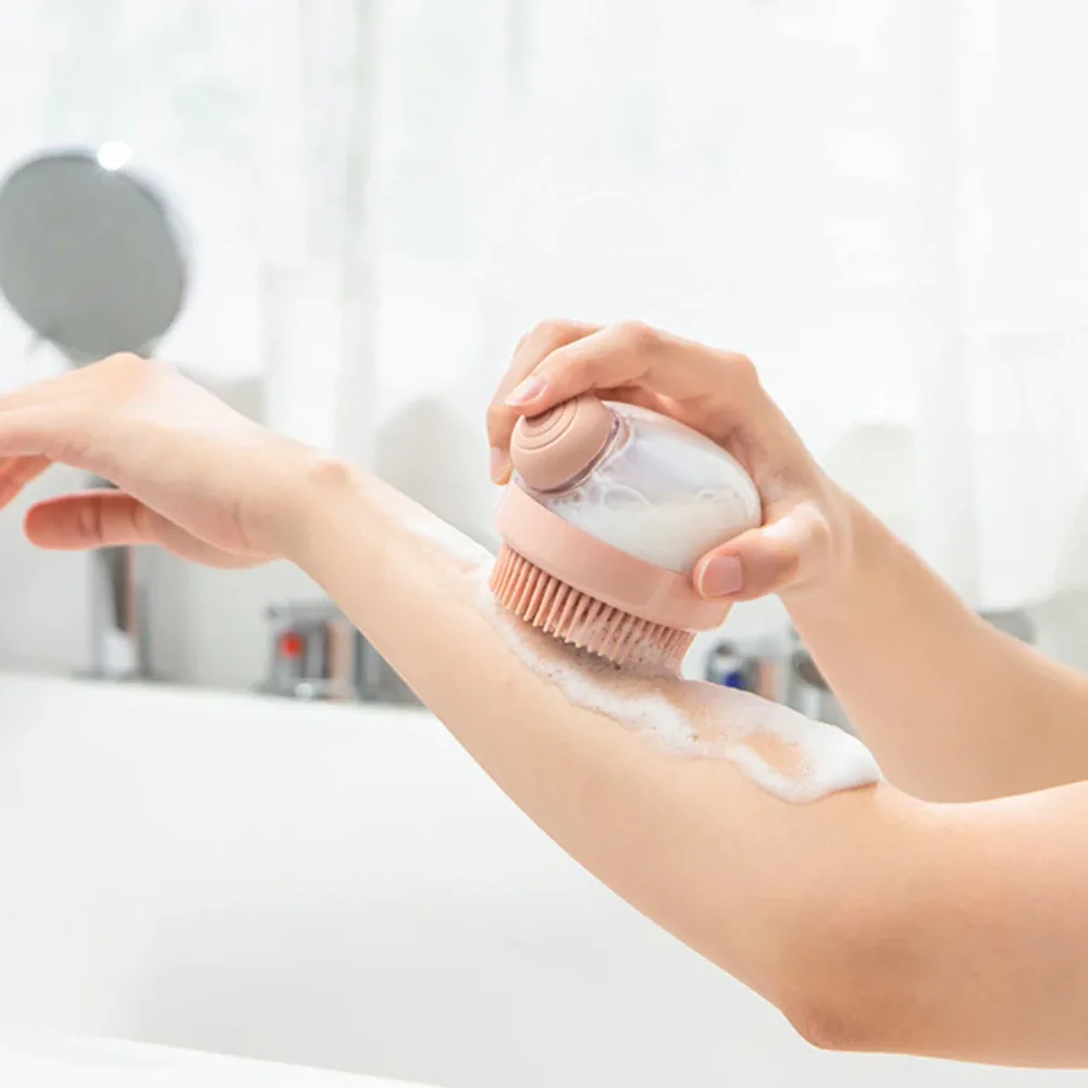 

Shampoo Silicone Spa Head Scalp Bathing Brush Massage Brush Body Brush Add Liquid