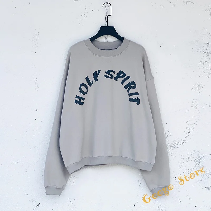 

Letter Foam Printing O-Neck Casual Simple Fashion Oversize CPFM KANYE Long Sleeve Men Women High Quality Pullover Sweatshirts