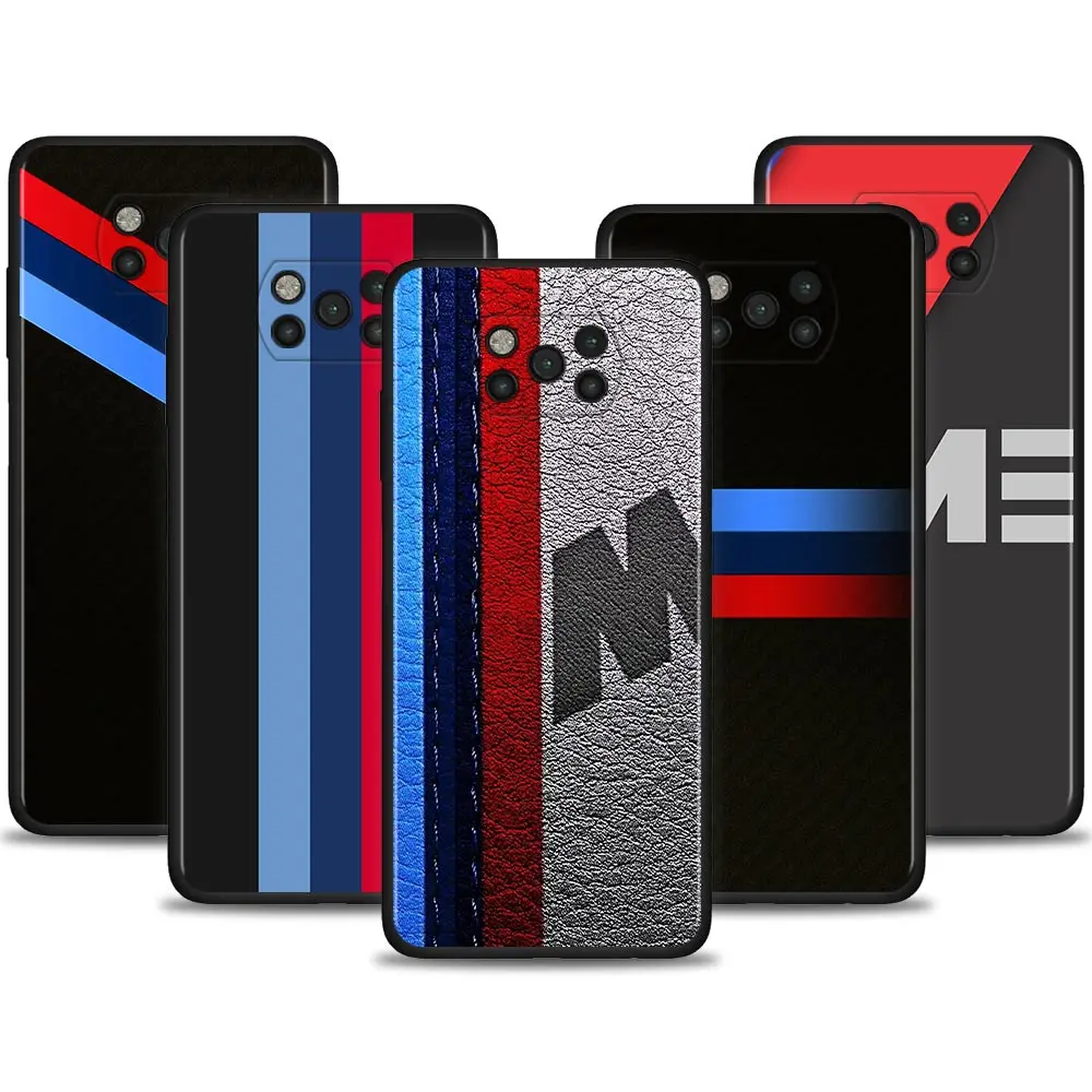 

Blue Red Sport Car for Xiaomi Poco X3 Pro 5G F3 GT M3 M4 X4 Silicone funda Cover for X3 NFC Capa Shockproof Phone Case Shell Bag
