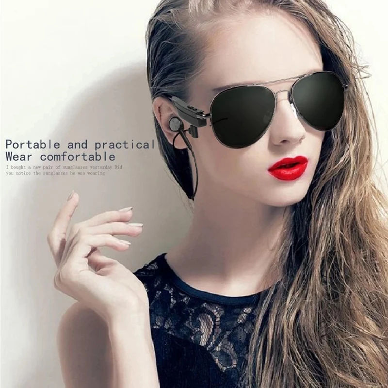 

A8 Smart Bluetooth Headset Sunglasses Men Women Polarized Sun Glasses Driving Sports Glasses Music Calling Glasses