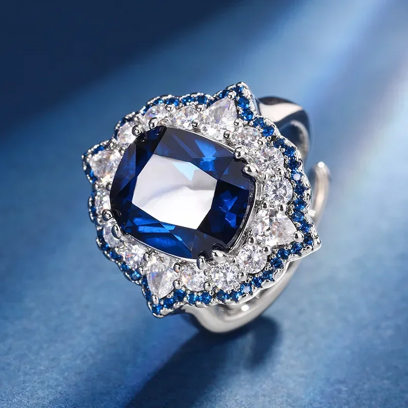 SRJewelry медное дно позолоченное модное моделирование красочное сокровище корунд