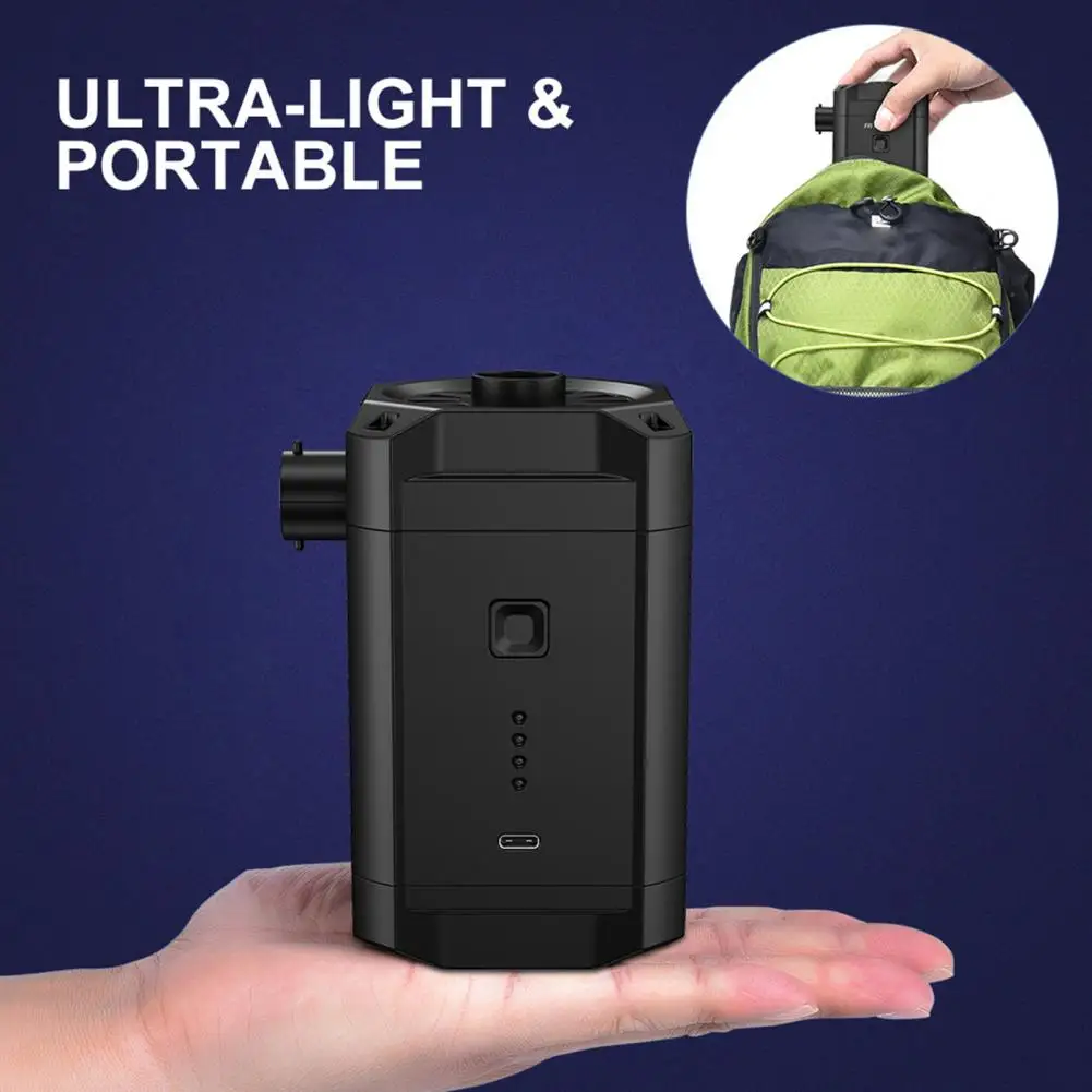 

Wide Application USB Rechargeable Wear Resistant Air Inflator Outdoor Supplies