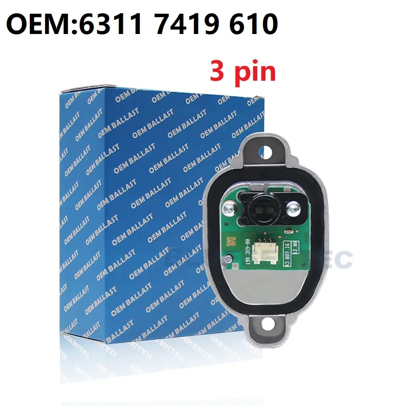 Новый OEM 3/6 Pin для BMW 3 серии F30 F31 2014-2017 модуль ксеноновой светодиодный Ной Фары