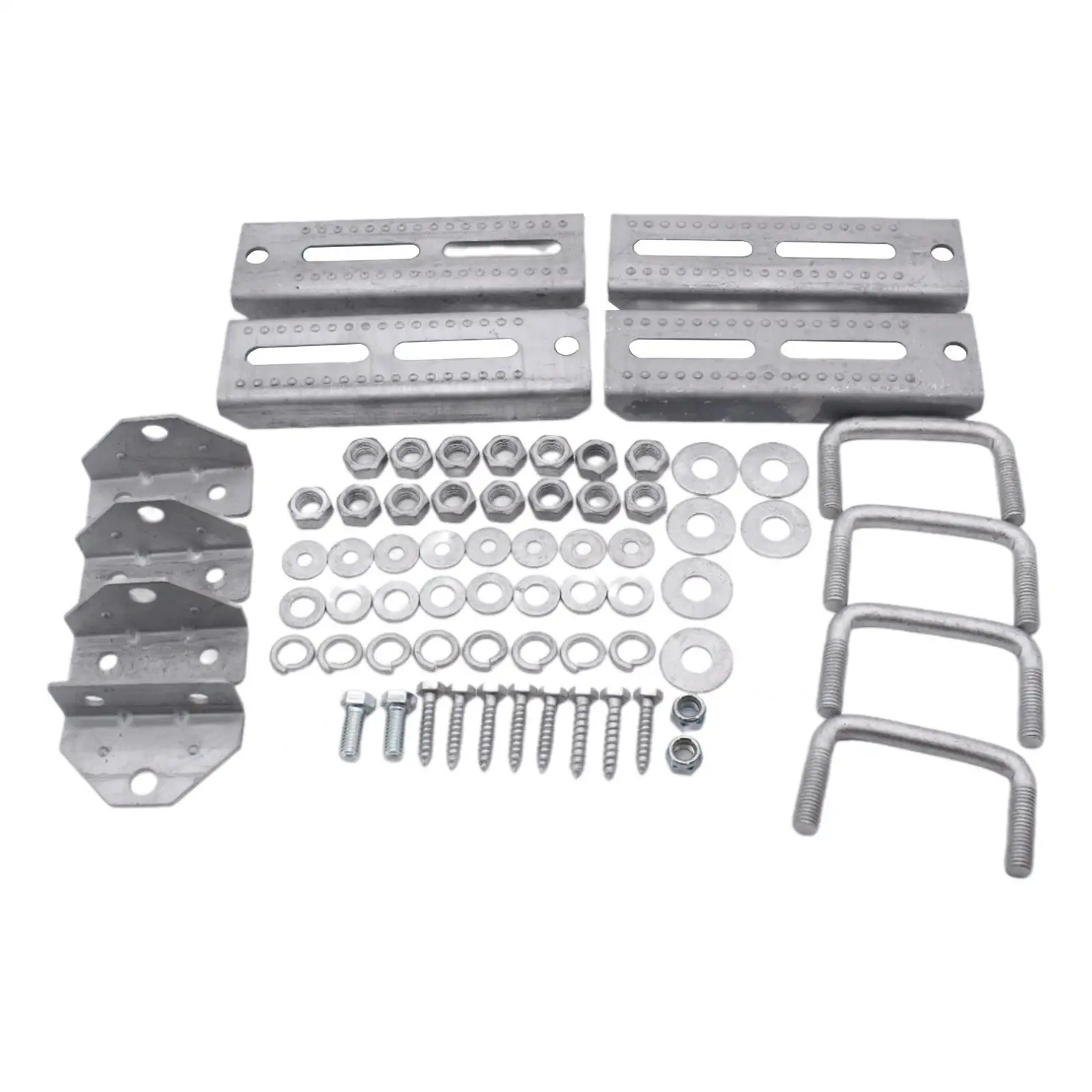 Комплект поворотных кронштейнов с верхней крышкой U-образные болты винты гайки