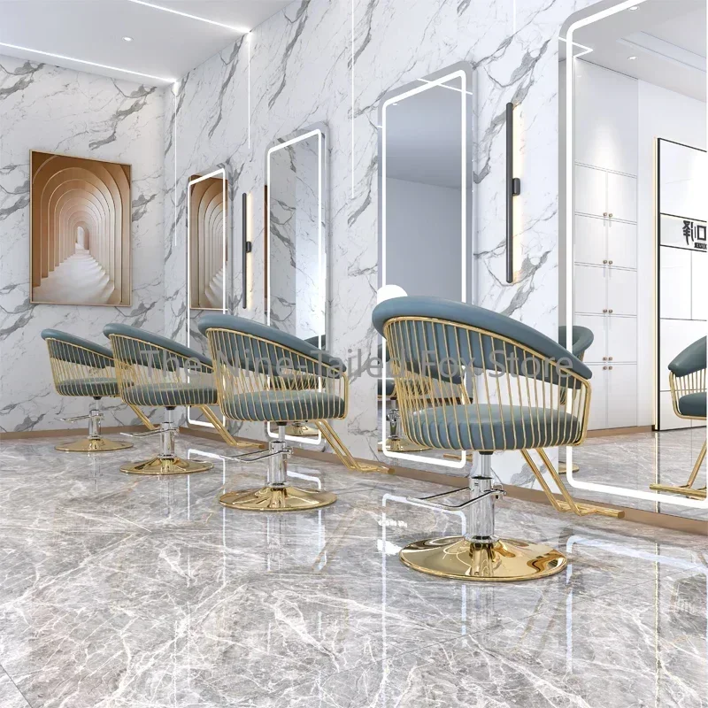 Подъемник розовое парикмахерское кресло персонализированное роскошное ретро