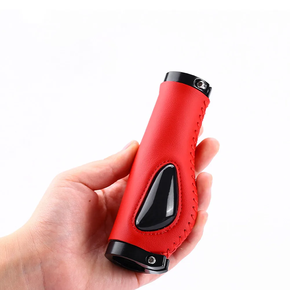 

Велосипедные ручки Mtb из волоконной кожи, Нескользящие амортизирующие Чехлы для руля горного велосипеда, запасные части, аксессуары