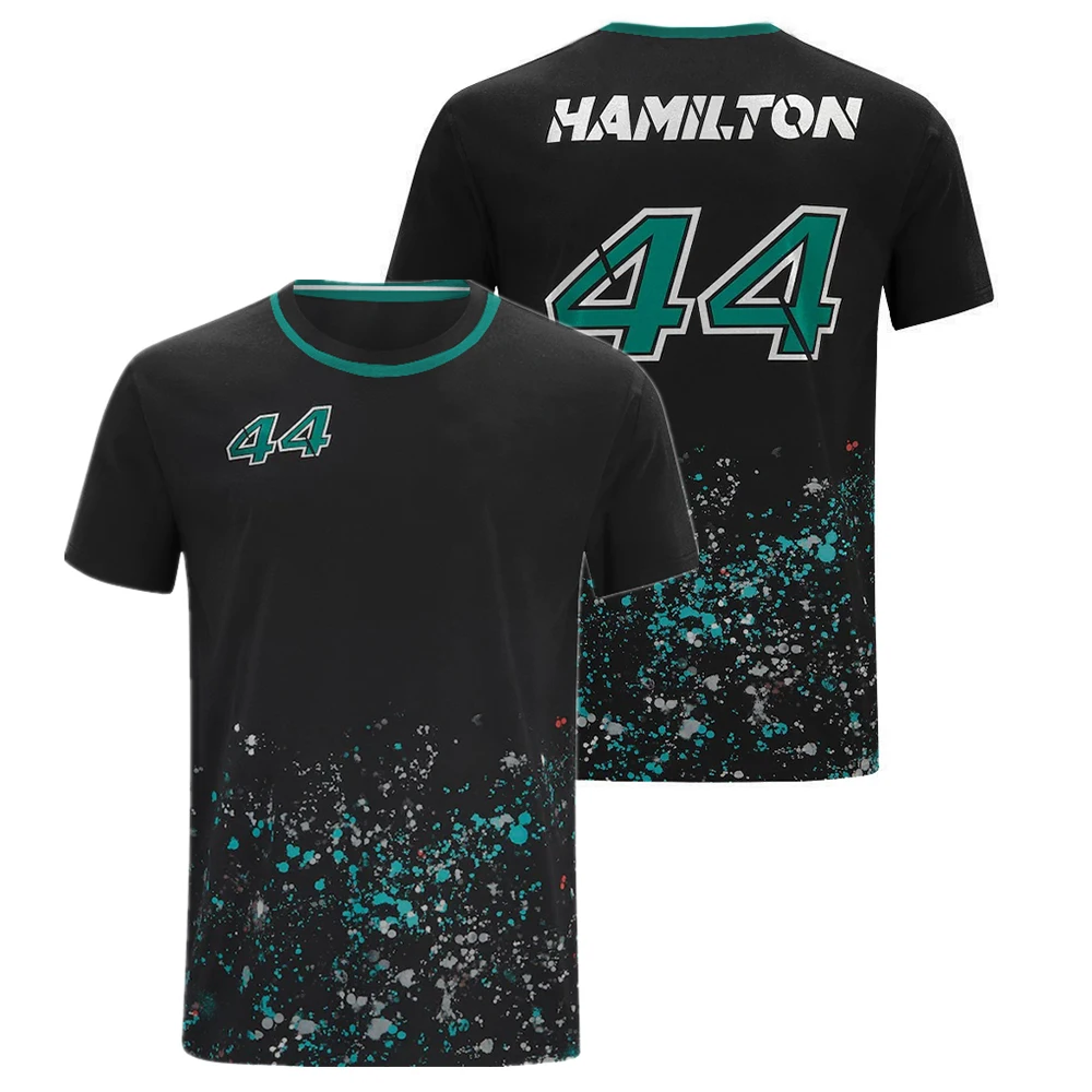 

F1 Lewis Hamilton Formula 1 Tee Fans Short Sleeves Clothing Outdoor Sports Breathable Quick Dry T-Shirt Clothing
