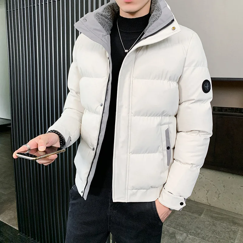 Winter Parkas Jacket Coat Men Thick Warm Heavy Male Coats Men Outwear Windbreaker Brand Plus Size Thermal Padded Clothes Boy