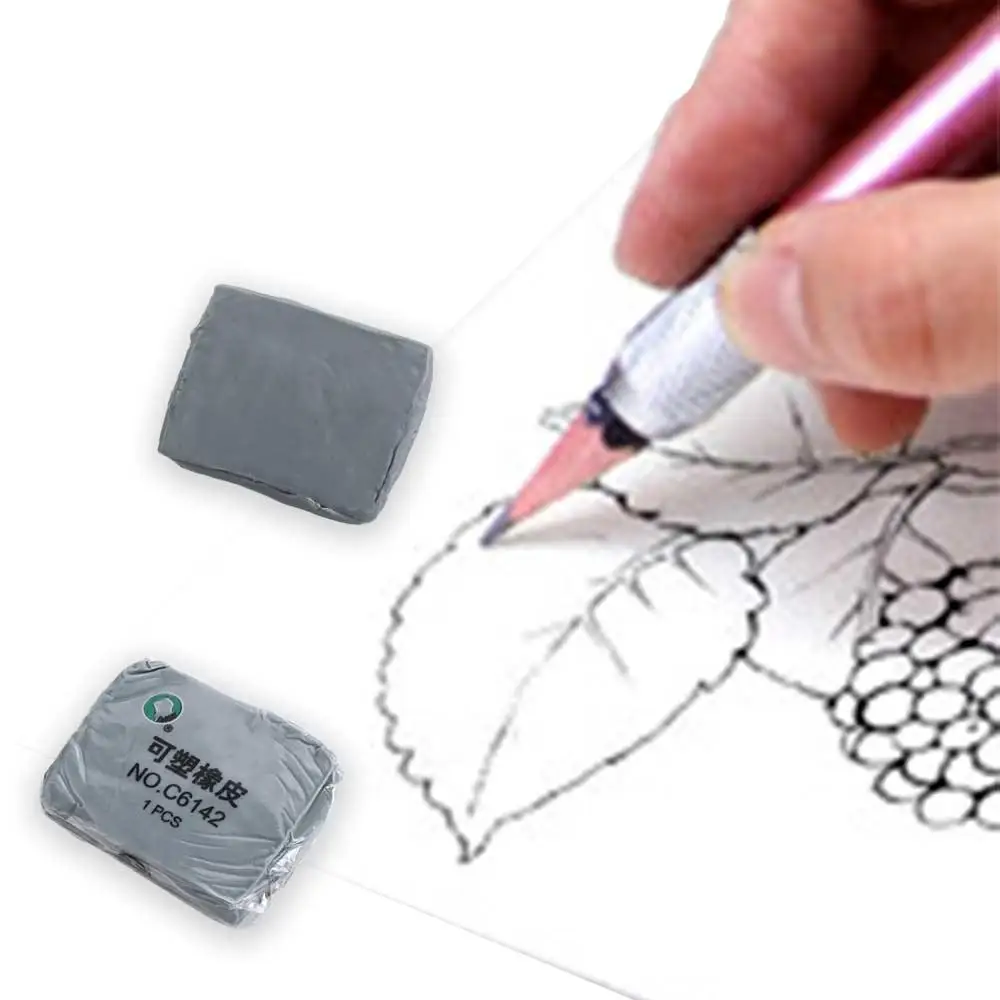 

Sketching Cleaning Kneadable Stationery Drawing Student Plasticine Rubber Eraser Plasticity Eraser Pencil Eraser
