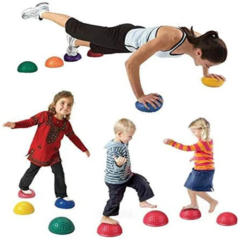 

1 Pcs16cm/33cm Inflatable Yoga Balls For Kids Sensory Balance Toys Adult Children Sports And Entertainment Pilates Fitness Sport