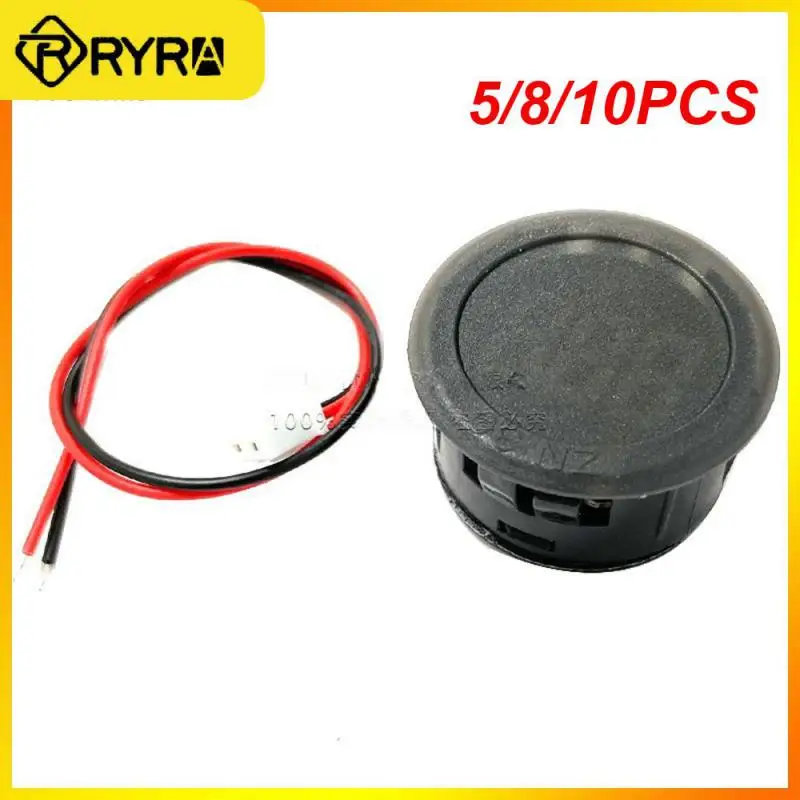 

5/8/10PCS Reverse Connection Protection Two Wire Voltmeter Simple Wiring Ultra-thin Mirror Digital Voltmeter Head