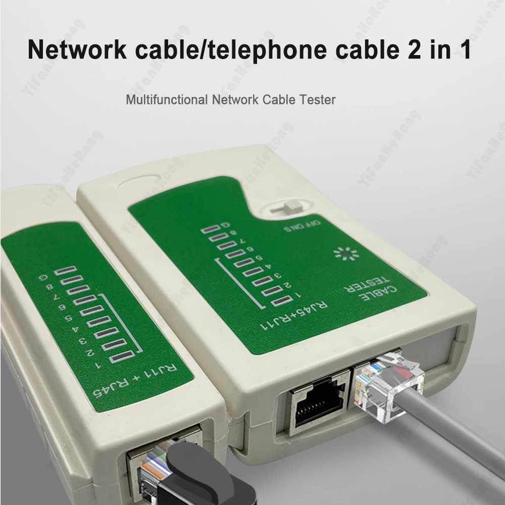 

Network Tester Tool Wire For RJ11 Rj12 RJ45 8p 6p Line Telephone Ethernet Cable Main Remote Serial Test Rg Rj 45 Cat6 Cat5