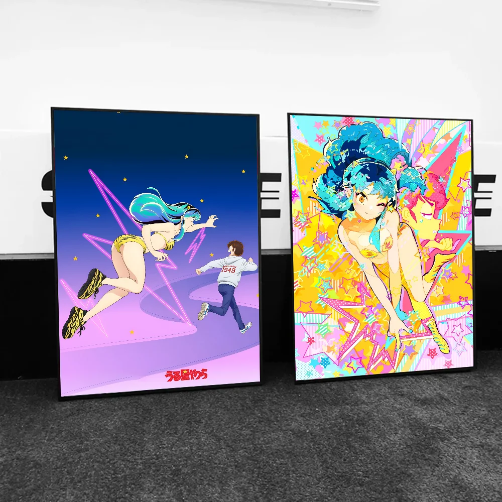 Anime U-Urusei Yatsura Poster Paper Print Home Living Room Bedroom Entrance Bar Cafe Art Painting Decoration
