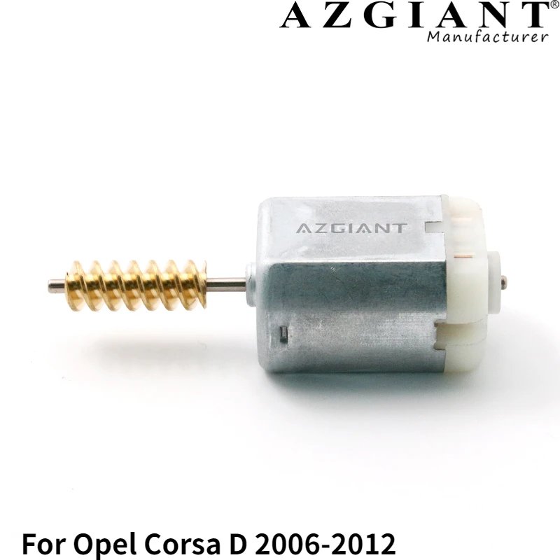 

For Opel Corsa D 2006-2012 Azgiant Door Lock Motor instead of Original Lock Actuator internal FC280 Motor with Metal Worm Gear