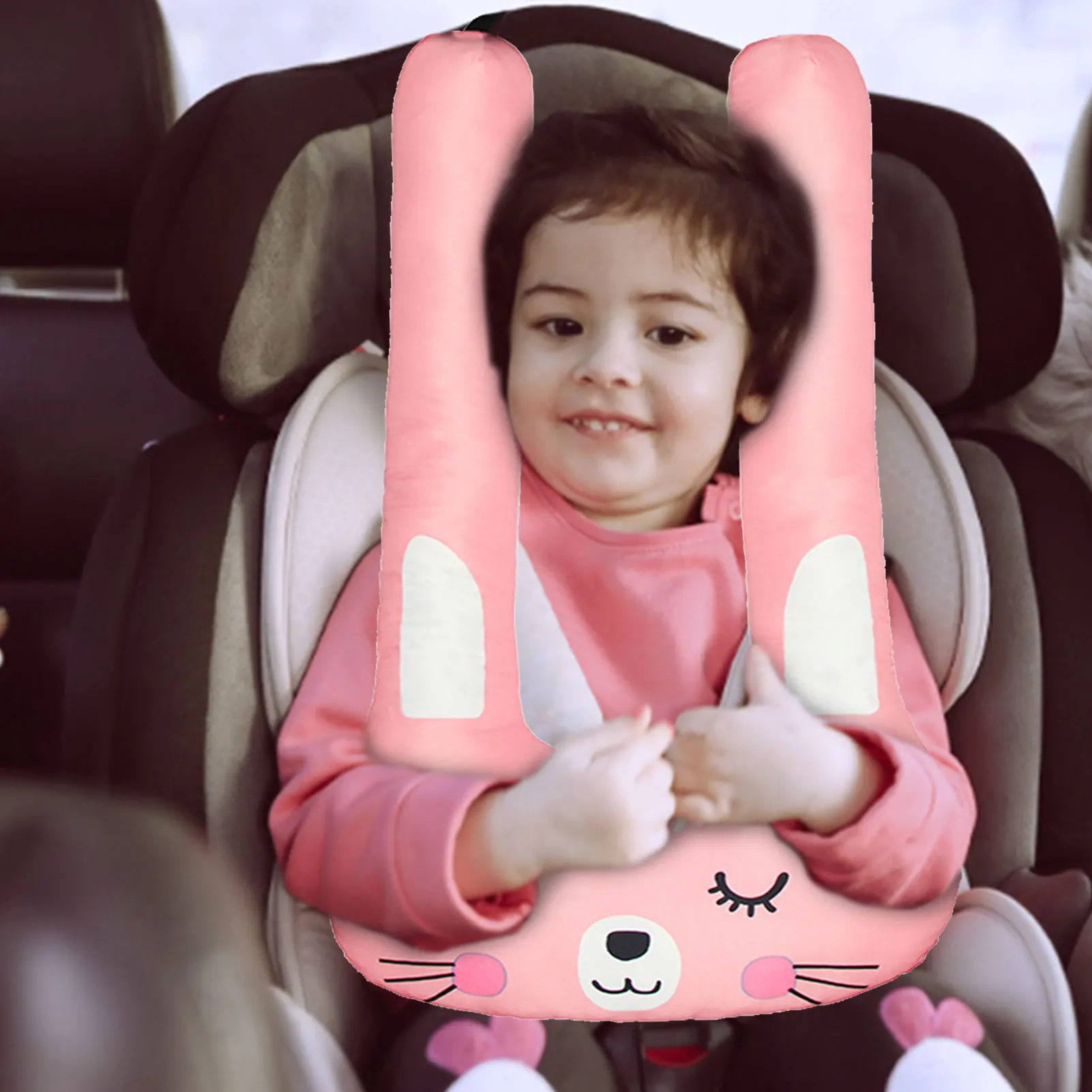 

Kids Travel Pillow Cute Children Neck Pillow Washable Kids Children Neck Pillow Chin Support For Car Seat Airplane Train Boys