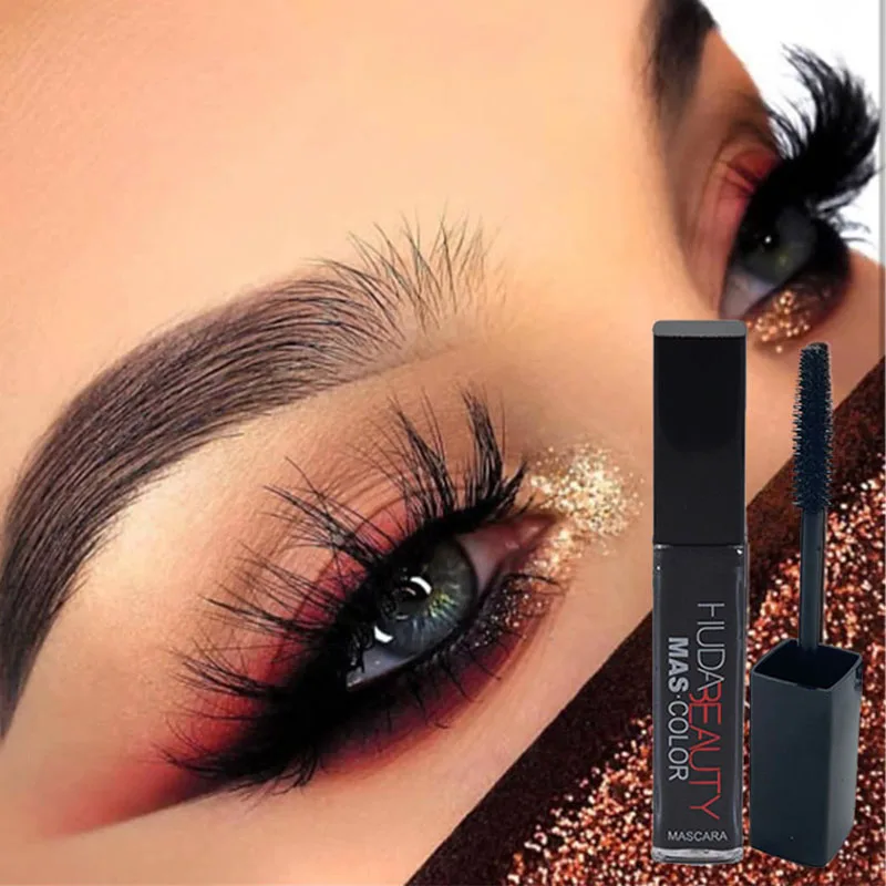 Новая Удлиняющая Тушь для ресниц 4D из шелкового волокна Водостойкая стойкая тушь