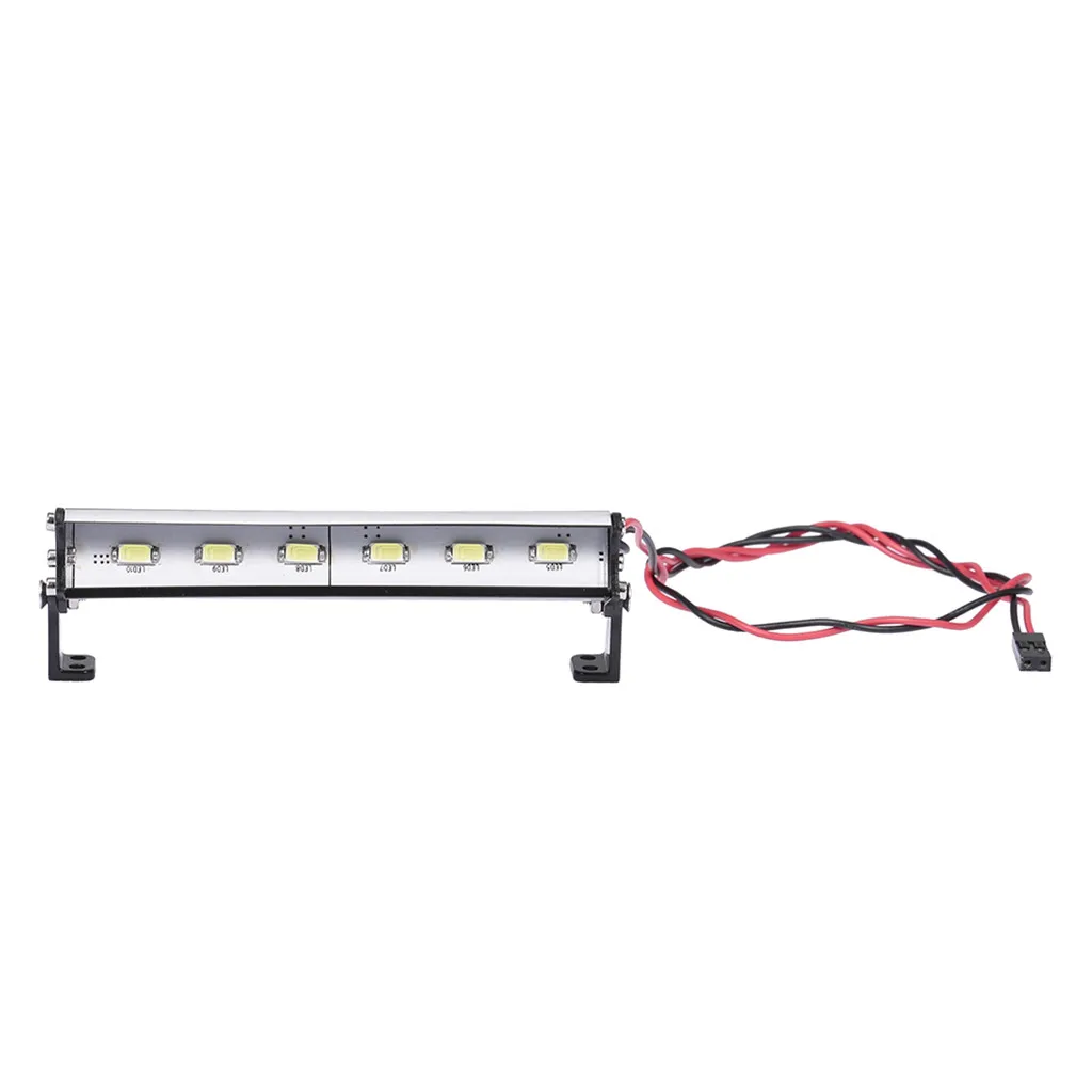 89mm Headlights 6 LED Lights for 1/16 Slash Stampede Nitro ERevo Redcat Volcano EPX/S30 Caldera 10E/3.0 ECX 1/18 Torment Traxxas