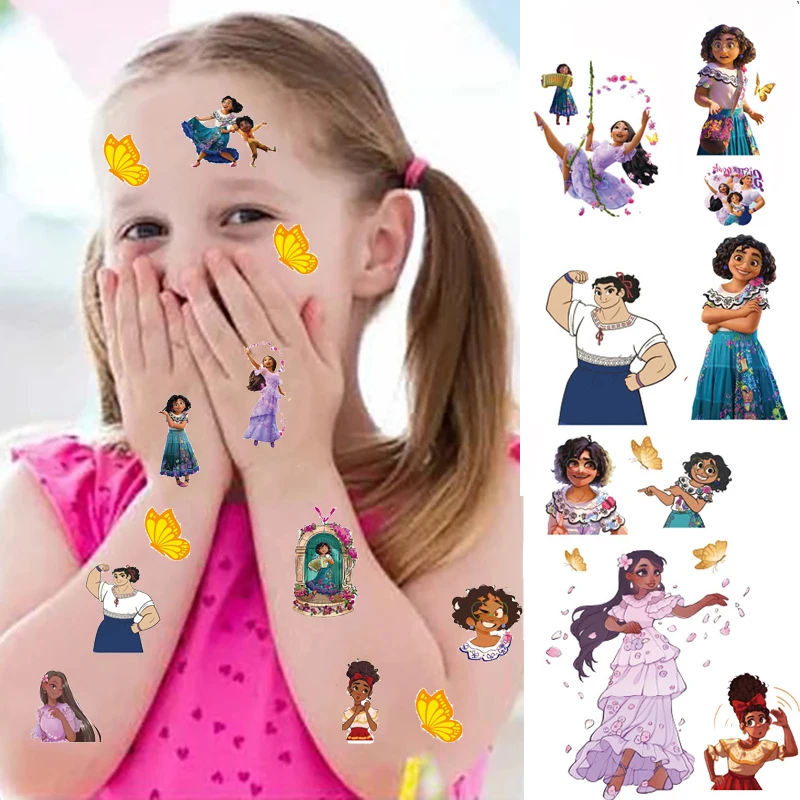 Наклейки-татуировки в стиле аниме водостойкие |