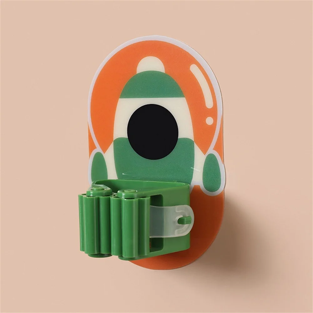 

1PC Adhesive Multi-Purpose Hooks Wall Home Storage Perforation-Free Mop Hook Bathroom Paste Broom Rack Sticky Strong